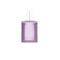 Besa Lighting Pahu 8 Cable Pendant, Trans. Amethyst/Opal, Satin Nickel Finish, 1x100W Incandescent 1KG-A00607-SN - alternate 1